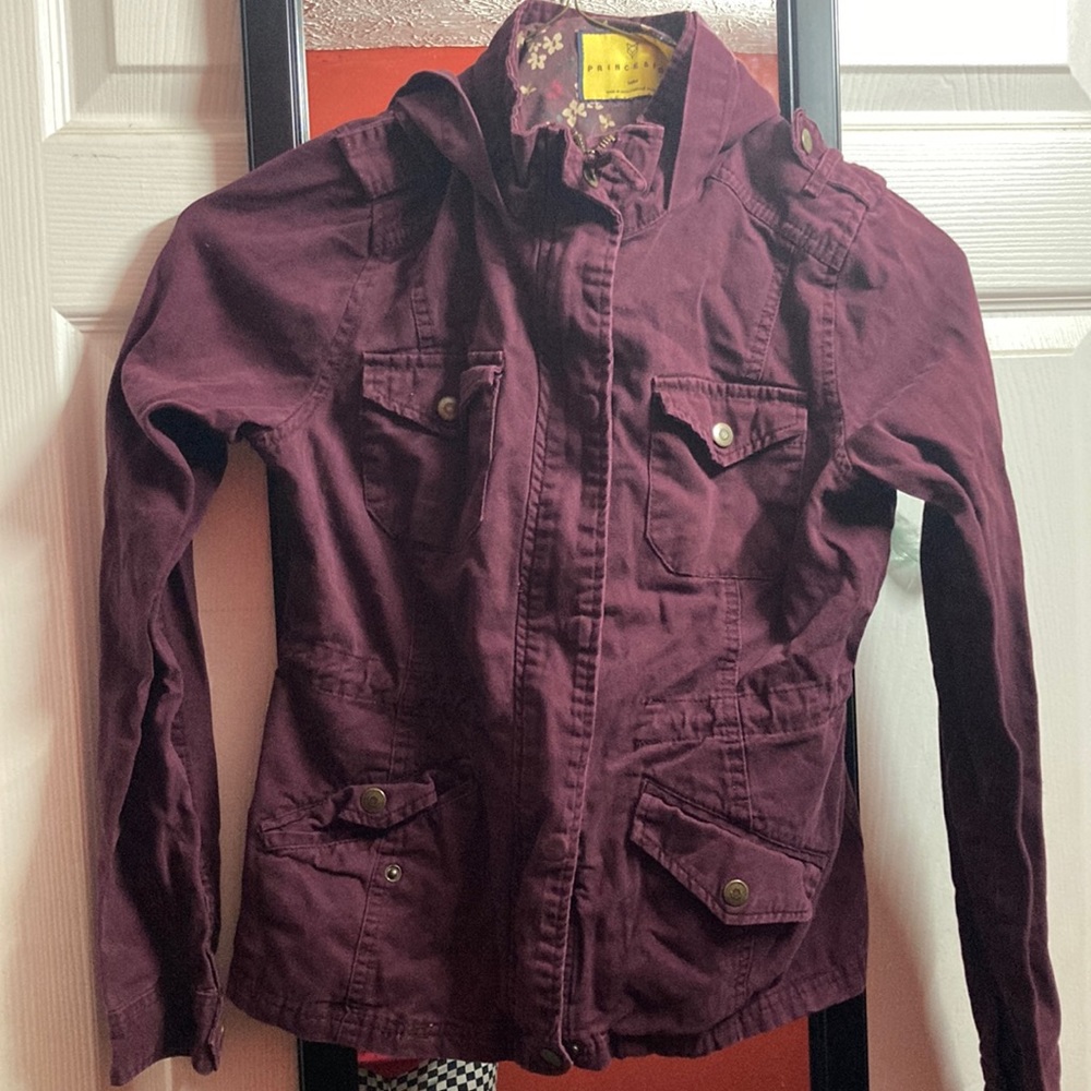 Purple Jean Jacket!